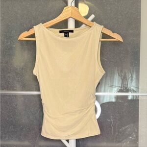 Forever 21 Beige Tank Top